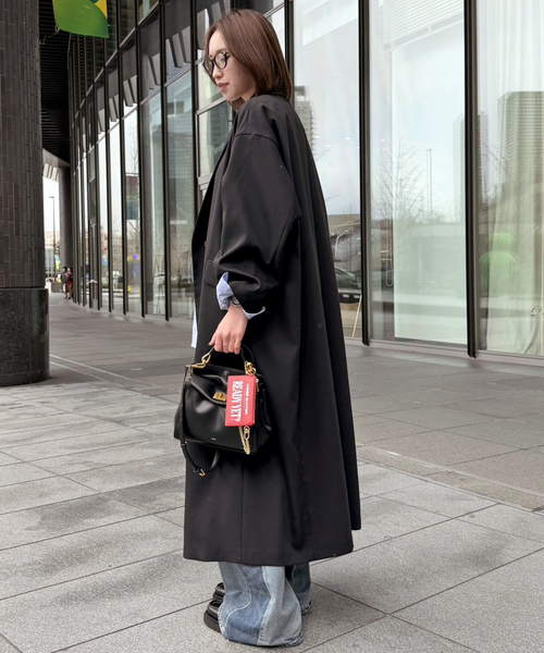 AP STUDIO（エーピーストゥディオ）の「グレースコート（その他アウター・レディース・ブラック/キャメル・36/38）」の3枚目の写真