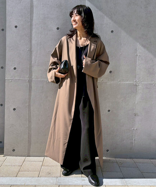 AP STUDIO（エーピーストゥディオ）の「グレースコート（その他アウター・レディース・ブラック/キャメル・36/38）」の4枚目の写真