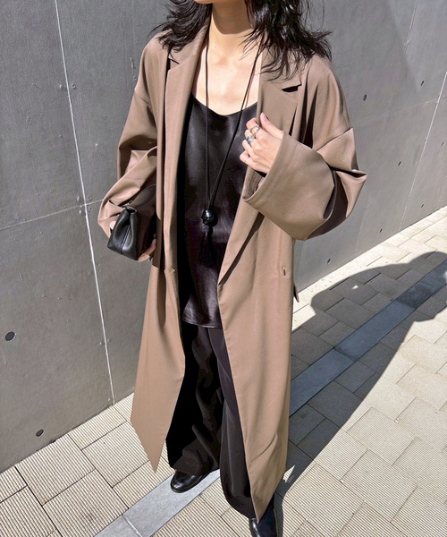 AP STUDIO（エーピーストゥディオ）の「グレースコート（その他アウター・レディース・ブラック/キャメル・36/38）」の6枚目の写真