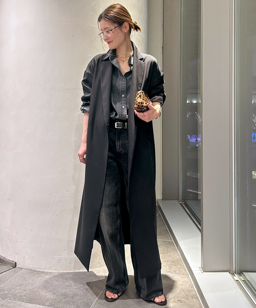 AP STUDIO（エーピーストゥディオ）の「グレースコート（その他アウター・レディース・ブラック/キャメル・36/38）」の7枚目の写真