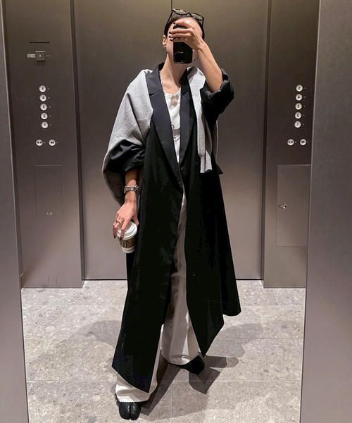 AP STUDIO（エーピーストゥディオ）の「グレースコート（その他アウター・レディース・ブラック/キャメル・36/38）」の12枚目の写真