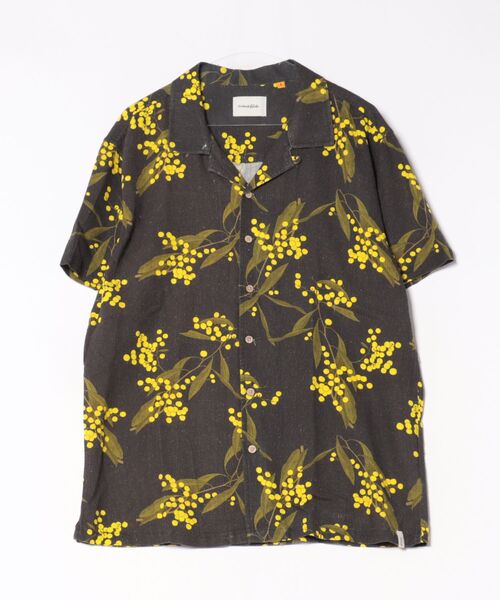 TCSS(ティーシーエスエス)の「SS SHIRT/TCSS/ティーシーエスエス オープンカラーシャツ 半袖 開襟シャツ アロハシャツ 総柄 ヴィンテージ サーフ リゾート(シャツ/ブラウス・メンズ・ホワイト/ブラック・LARGE/MEDIUM/X-LARGE)」の2枚目の写真
