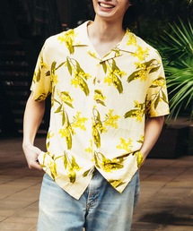 TCSS（ティーシーエスエス）の「SS SHIRT/TCSS/ティーシーエスエス オープンカラーシャツ 半袖 開襟シャツ アロハシャツ 総柄 ヴィンテージ サーフ リゾート（シャツ/ブラウス）」