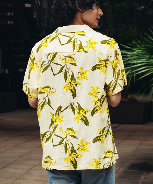 TCSS(ティーシーエスエス)の「SS SHIRT/TCSS/ティーシーエスエス オープンカラーシャツ 半袖 開襟シャツ アロハシャツ 総柄 ヴィンテージ サーフ リゾート(シャツ/ブラウス・メンズ・ホワイト/ブラック・LARGE/MEDIUM/X-LARGE)」の7枚目の写真