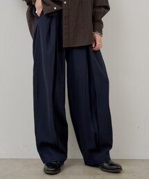 WHIMSIC（ウィムジック）の「【UNISEX/2サイズ展開】ボックスプリーツスラックス（その他パンツ）」