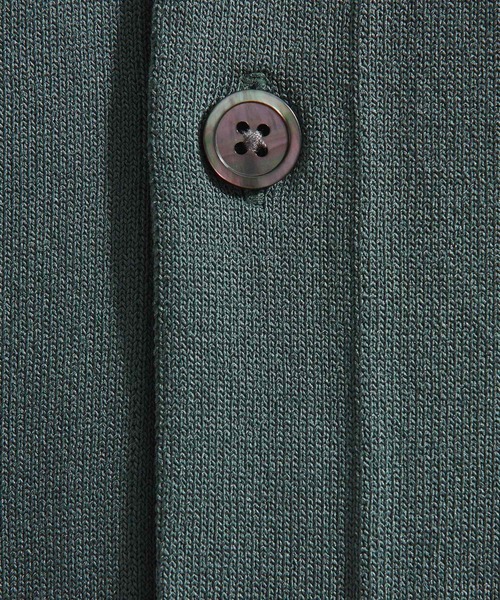 TAKEO KIKUCHI（タケオキクチ）の「ポロ ニットシャツ カーディガン（カーディガン/ボレロ・メンズ・ベージュ/ネイビー/ブラック/ダークグリーン・02/03）」の5枚目の写真