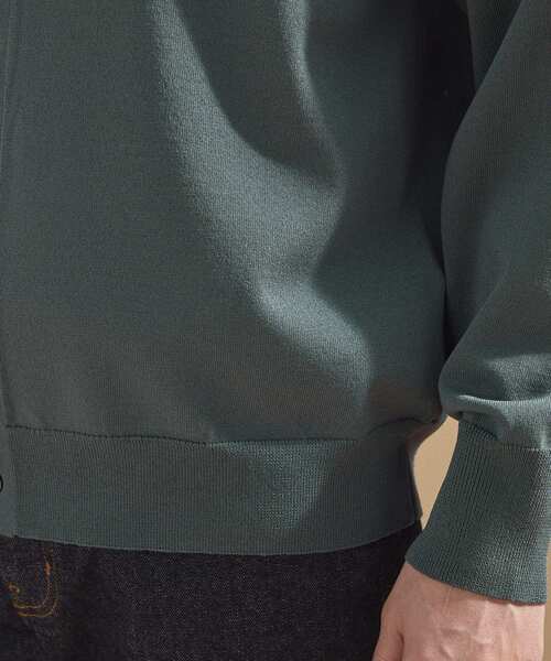 TAKEO KIKUCHI（タケオキクチ）の「ポロ ニットシャツ カーディガン（カーディガン/ボレロ・メンズ・ベージュ/ネイビー/ブラック/ダークグリーン・02/03）」の19枚目の写真