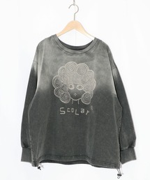 WEICA（ウェイカ）の「ScoLar(スカラー) スカラーちゃん柄ヴィンテージ風プルオーバー（スウェット）」