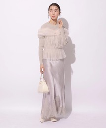 Mystrada | レース×サテンナロースカート(スカート)