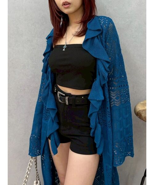 EVRIS(エヴリス)の「MANY WAY ビスチェ(Tシャツ/カットソー・レディース・ブラック/ホワイト・SMALL/MEDIUM)」の3枚目の写真