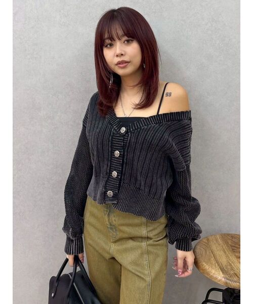 EVRIS(エヴリス)の「MANY WAY ビスチェ(Tシャツ/カットソー・レディース・ブラック/ホワイト・SMALL/MEDIUM)」の6枚目の写真