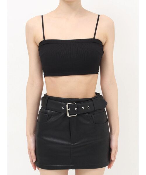 EVRIS(エヴリス)の「MANY WAY ビスチェ(Tシャツ/カットソー・レディース・ブラック/ホワイト・SMALL/MEDIUM)」の8枚目の写真