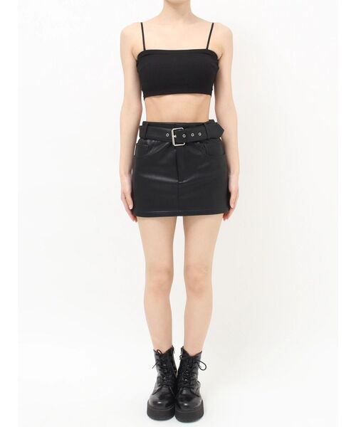 EVRIS(エヴリス)の「MANY WAY ビスチェ(Tシャツ/カットソー・レディース・ブラック/ホワイト・SMALL/MEDIUM)」の20枚目の写真