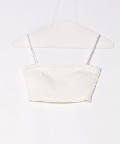 EVRIS(エヴリス)の「MANY WAY ビスチェ(Tシャツ/カットソー・レディース・ブラック/ホワイト・SMALL/MEDIUM)」の2枚目の写真