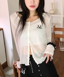 MUCENT | MUCENT／DELLAレースカーディガン(カーディガン/ボレロ)