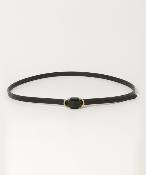 fredy emue（フレディエミュ）の「牛革フリー細ベルト（ベルト・レディース・ブラック/ダークブラウン・FREE）」の8枚目の写真