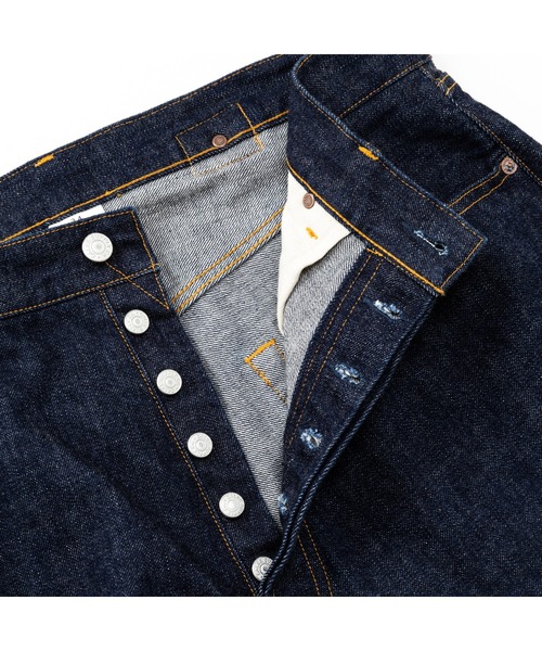 CALEE（キャリー）の「VINTAGE REPRODUCT DENIM PANTS（デニムパンツ・メンズ・インディゴブルー・30inch/32inch/34inch/36inch/38inch）」の5枚目の写真