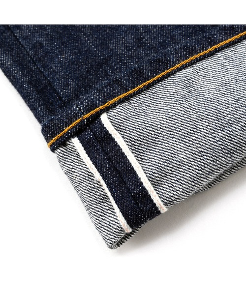 CALEE（キャリー）の「VINTAGE REPRODUCT DENIM PANTS（デニムパンツ・メンズ・インディゴブルー・30inch/32inch/34inch/36inch/38inch）」の9枚目の写真