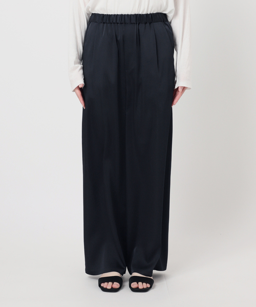 JOURNAL STANDARD relume（ジャーナルスタンダード　レリューム）の「サテンイージーパンツ（その他パンツ・レディース・ネイビー/ベージュ・FREE）」の17枚目の写真