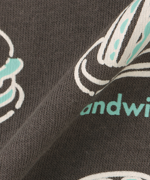 minimal（ミニマル）の「【綿100】【プチプラ】アソートグラフィック長袖Tシャツ（Tシャツ/カットソー・キッズ・チャコール/ホワイト系その他/ラベンダー/オフホワイト/イエロー/サックスブルー・130cm/120cm/140cm/100cm/90cm/110cm）」の12枚目の写真