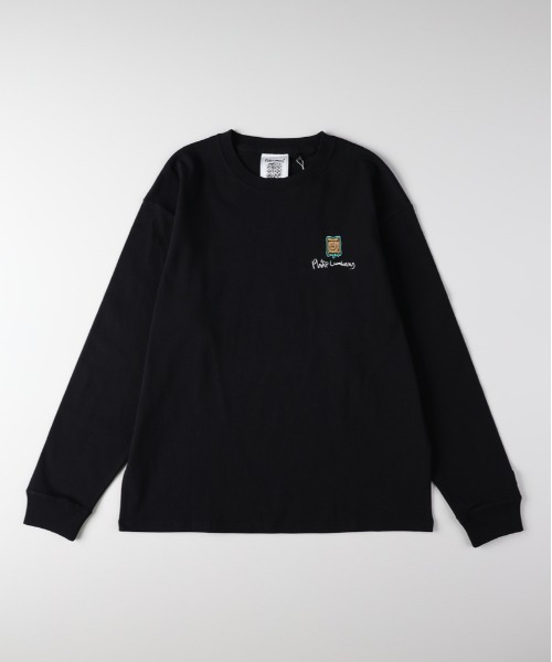 Right-on(ライトオン)の「Other(ソノタ)グラフィックプリントロングスリーブTシャツ(Tシャツ/カットソー・メンズ・ブラック/グレー/ホワイト・S/M/L/XL)」の14枚目の写真