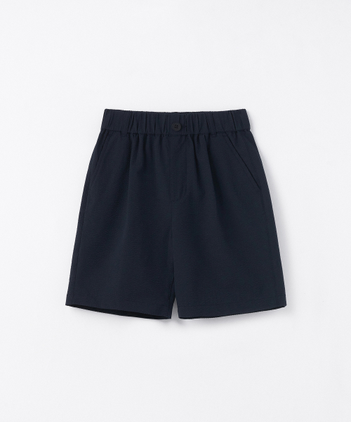 MUSINSA STANDARD KIDS（ムシンサスタンダードキッズ）の「ワイドシアサッカー バンディングショーツ [ネイビー]（その他パンツ・レディース・その他・140/150/110/120/100/160/130）」の2枚目の写真