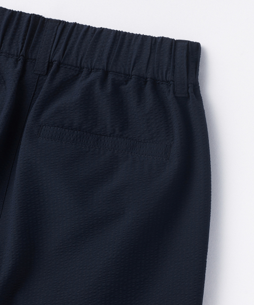 MUSINSA STANDARD KIDS（ムシンサスタンダードキッズ）の「ワイドシアサッカー バンディングショーツ [ネイビー]（その他パンツ・レディース・その他・140/150/110/120/100/160/130）」の5枚目の写真