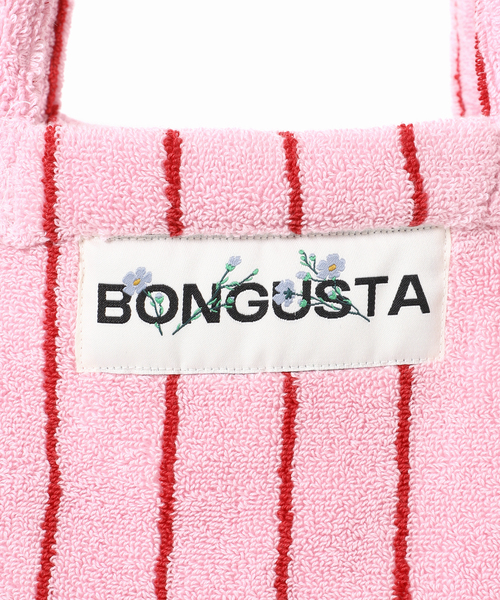 BONGUSTA(ボングスタ)の「【BONGUSTA/ボングスタ】NARAM STRIPED トートバッグ(トートバッグ・レディース・アイボリー/キャメル/ピンク・FREE)」の20枚目の写真