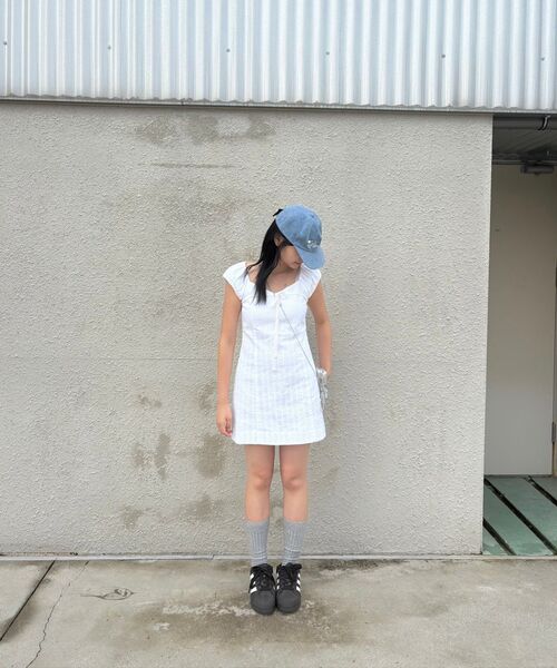 Kijun（キジュン）の「ピュアレースミニドレス オフホワイト（ワンピース・レディース・その他・SMALL/MEDIUM）」の7枚目の写真