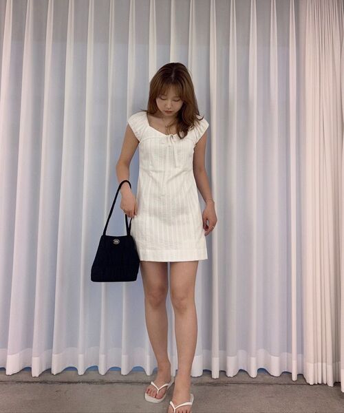 Kijun（キジュン）の「ピュアレースミニドレス オフホワイト（ワンピース・レディース・その他・SMALL/MEDIUM）」の10枚目の写真
