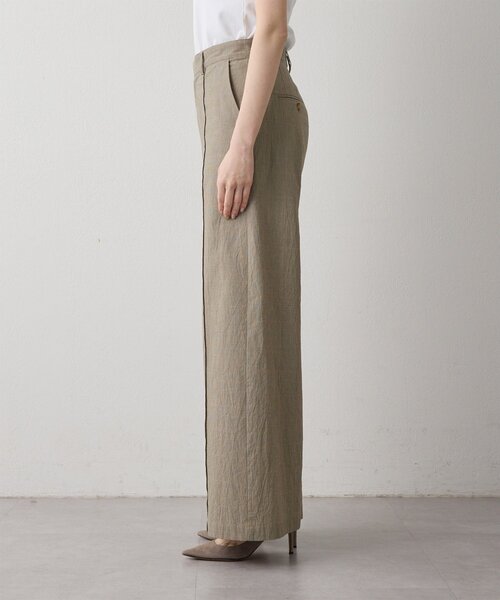 Drawing Numbers（ドローイング ナンバーズ）の「【Drawing Numbers】オーガニックコットンチェックワイドパンツ（その他パンツ・レディース・ブラック/ベージュ・36/38）」の20枚目の写真