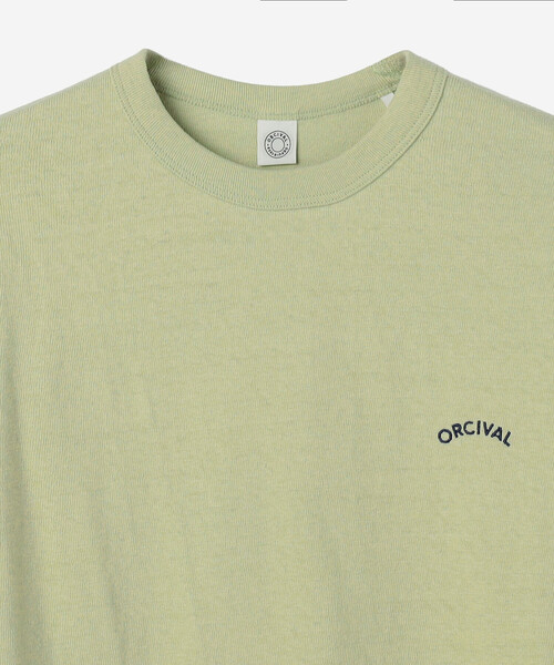 ORCIVAL（オーシバル）の「ORCIVAL | アンイーブンジャージー 刺繍ロングスリーブプルオーバー WOMEN（Tシャツ/カットソー・レディース・サックスブルー/ピンク/ライトグリーン・1）」の11枚目の写真
