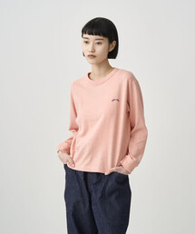 ORCIVAL | ORCIVAL | アンイーブンジャージー 刺繍ロングスリーブプルオーバー WOMEN(Tシャツ/カットソー)