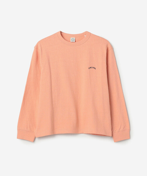 ORCIVAL（オーシバル）の「ORCIVAL | アンイーブンジャージー 刺繍ロングスリーブプルオーバー WOMEN（Tシャツ/カットソー・レディース・サックスブルー/ピンク/ライトグリーン・1）」の15枚目の写真