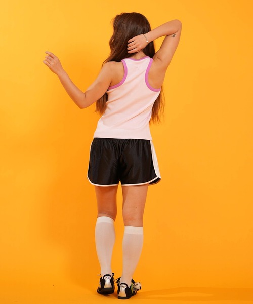 PUMA(プーマ)の「PUMA/プーマ タンクトップ パワーパフガールズ コラボ PPG SLIM TOP W 637467(タンクトップ・レディース・ブラック/ピンク・M/L)」の15枚目の写真