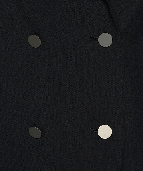 COMME CA（コムサ）の「ネオストレッチトロ ジレ（ベスト・レディース・ブラック・9号）」の5枚目の写真