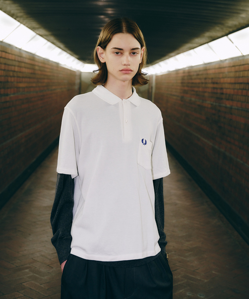FRED PERRY / フレッドペリー 別注 ポケット ポロ シャツ（ポロシャツ