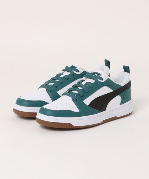 PUMA(プーマ)の「【PUMA】リバウンド V6 ロウ(スニーカー・メンズ・グリーン・29.0cm/28.0cm/27.0cm/26.0cm/27.5cm/26.5cm/25.5cm)」の1枚目の写真
