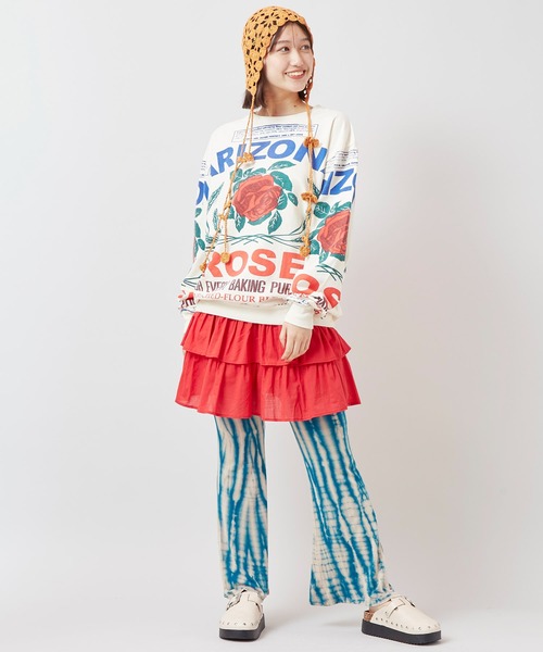 チャイハネ（チャイハネ）の「【チャイハネ】シグナミミニスカート（スカート・レディース・レッド/ホワイト/ブルー・FREE）」の7枚目の写真