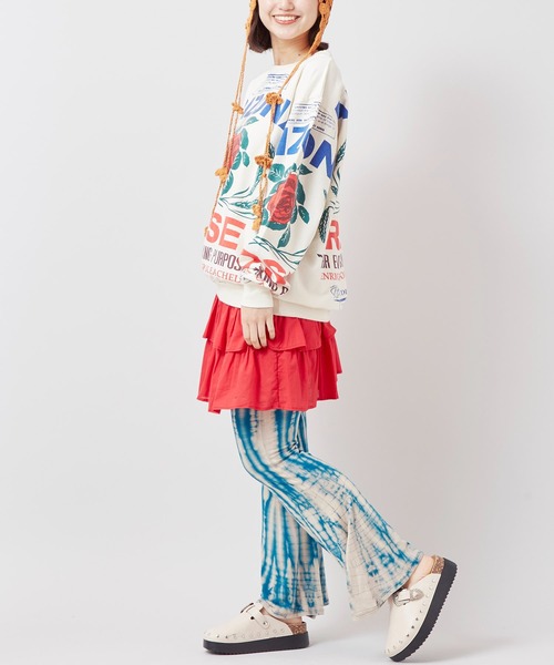 チャイハネ（チャイハネ）の「【チャイハネ】シグナミミニスカート（スカート・レディース・レッド/ホワイト/ブルー・FREE）」の6枚目の写真