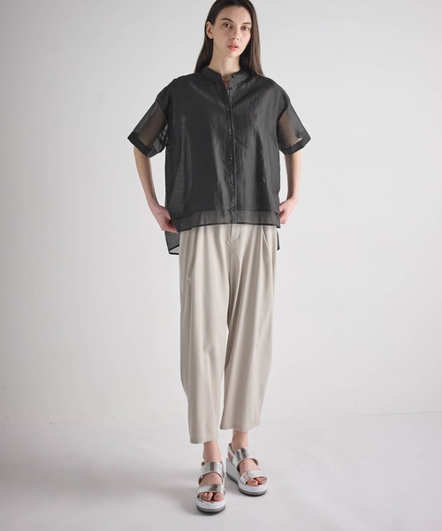 ATSURO TAYAMA（アツロウタヤマ）の「ストレッチパンツ（その他パンツ・レディース・ブルー・L/M）」の12枚目の写真