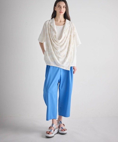 ATSURO TAYAMA（アツロウタヤマ）の「ストレッチパンツ（その他パンツ・レディース・ブルー・L/M）」の11枚目の写真