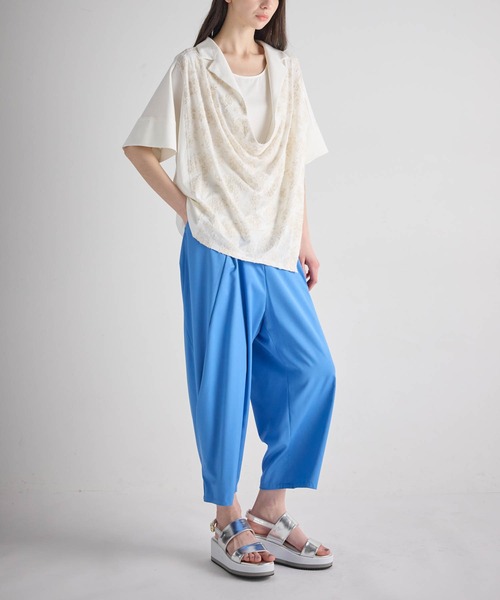 ATSURO TAYAMA（アツロウタヤマ）の「ストレッチパンツ（その他パンツ・レディース・ブルー・L/M）」の20枚目の写真