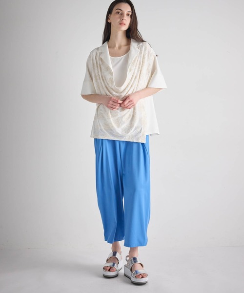 ATSURO TAYAMA（アツロウタヤマ）の「ストレッチパンツ（その他パンツ・レディース・ブルー・L/M）」の10枚目の写真