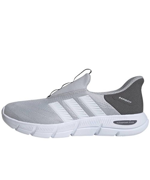 adidas(アディダス)の「アディダス adidas CLOUDFOAMフレックス ラウンジ ラピッドフィット(スニーカー・メンズ・グレー・27.5cm/28.0cm/25.0cm/25.5cm/26.0cm/26.5cm/27.0cm)」の1枚目の写真