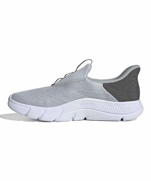 adidas(アディダス)の「アディダス adidas CLOUDFOAMフレックス ラウンジ ラピッドフィット(スニーカー・メンズ・グレー・27.5cm/28.0cm/25.0cm/25.5cm/26.0cm/26.5cm/27.0cm)」の2枚目の写真