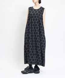 gomme（ゴム）の「ドットロングワンピース（ワンピース）」