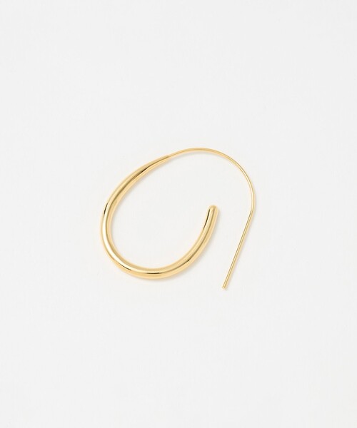UNITED ARROWS(ユナイテッドアローズ)の「フック フープピアス(ピアス(両耳用)・レディース・ゴールド/シルバー・FREE)」の7枚目の写真