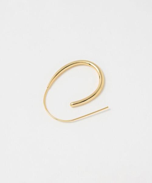 UNITED ARROWS(ユナイテッドアローズ)の「フック フープピアス(ピアス(両耳用)・レディース・ゴールド/シルバー・FREE)」の5枚目の写真