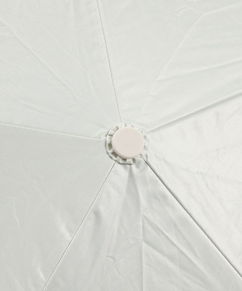 BAYFLOW(ベイフロー)の「【CHARIS】Super shine晴雨兼用折傘55cm/遮光率100%/UVカット率100%/UPF50+/軽量/ワイドサイズ/撥水加工/耐水圧10000mm以上/遮熱効果/晴雨兼用(折りたたみ傘・レディース・ブルー/その他1/ホワイト・0)」の11枚目の写真